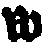 w